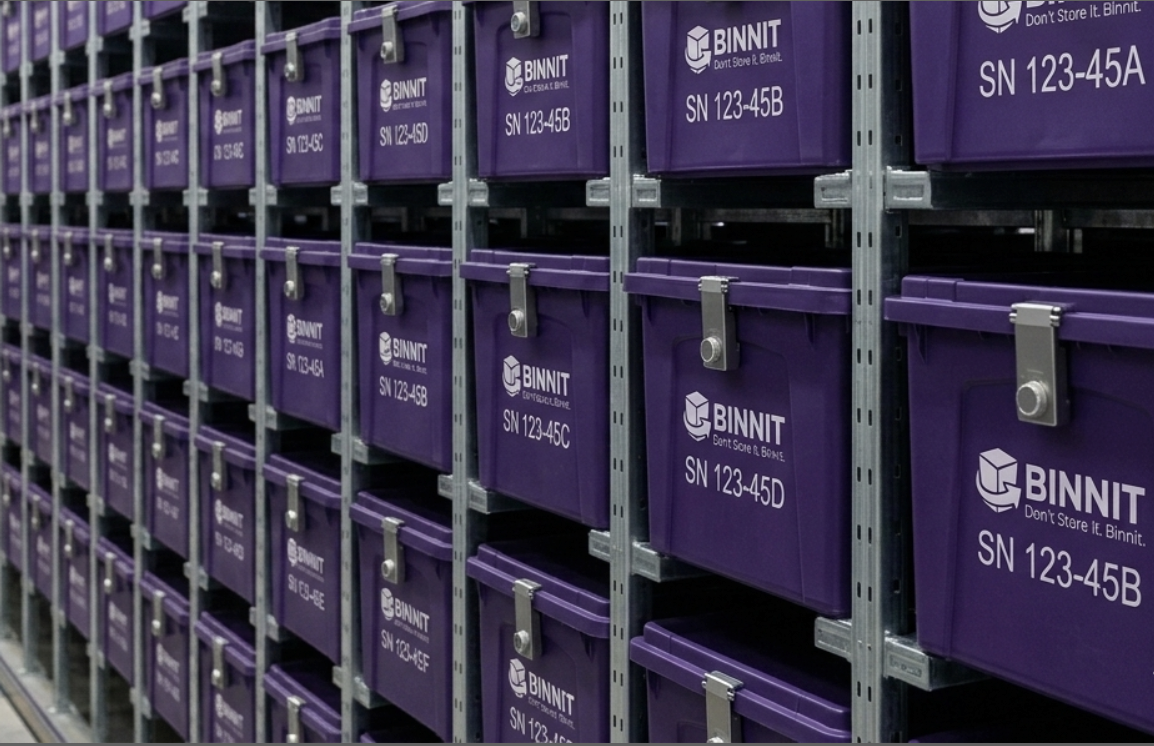 Scale your storage anytime - by the bin