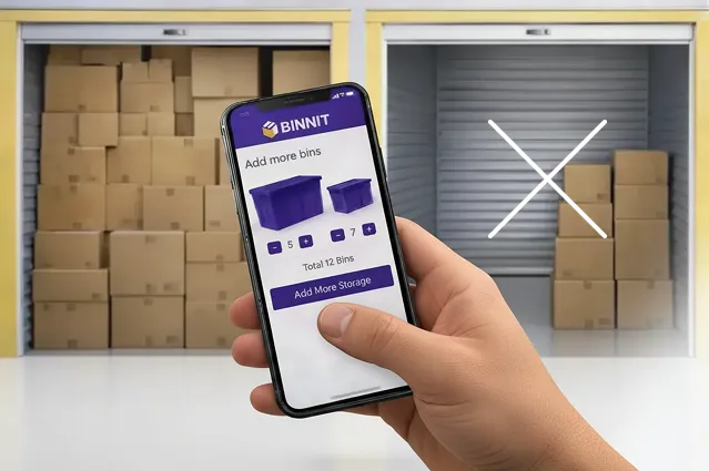 Scale your storage anytime - by the bin