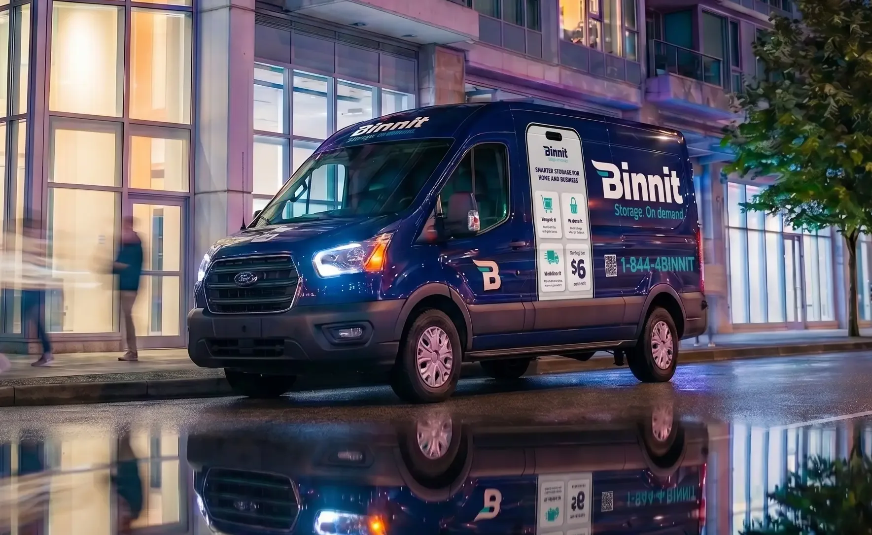 Binnit van parked
